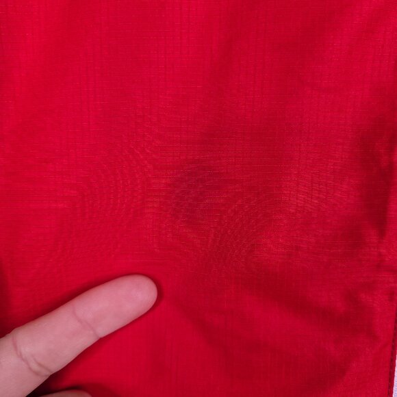 True Religion Jacket Mens Size Medium Red Full Zip Track Mock Neck Water Resista - Picture 6 of 15